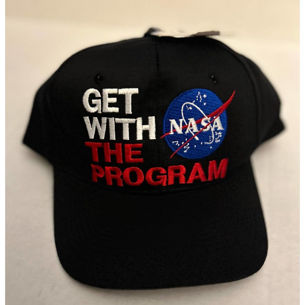 Vintage “Nasa -  “Get with the Program” Hat